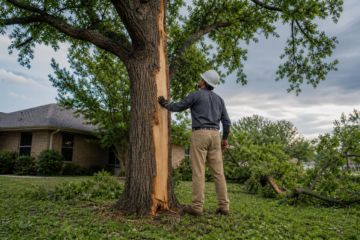 What to Do After Lightning Strikes a Tree in Abilene — Abilene, Texas