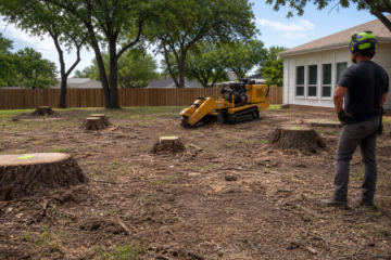 Multiple-Stump Grinding for Abilene Property Cleanups — Abilene, Texas